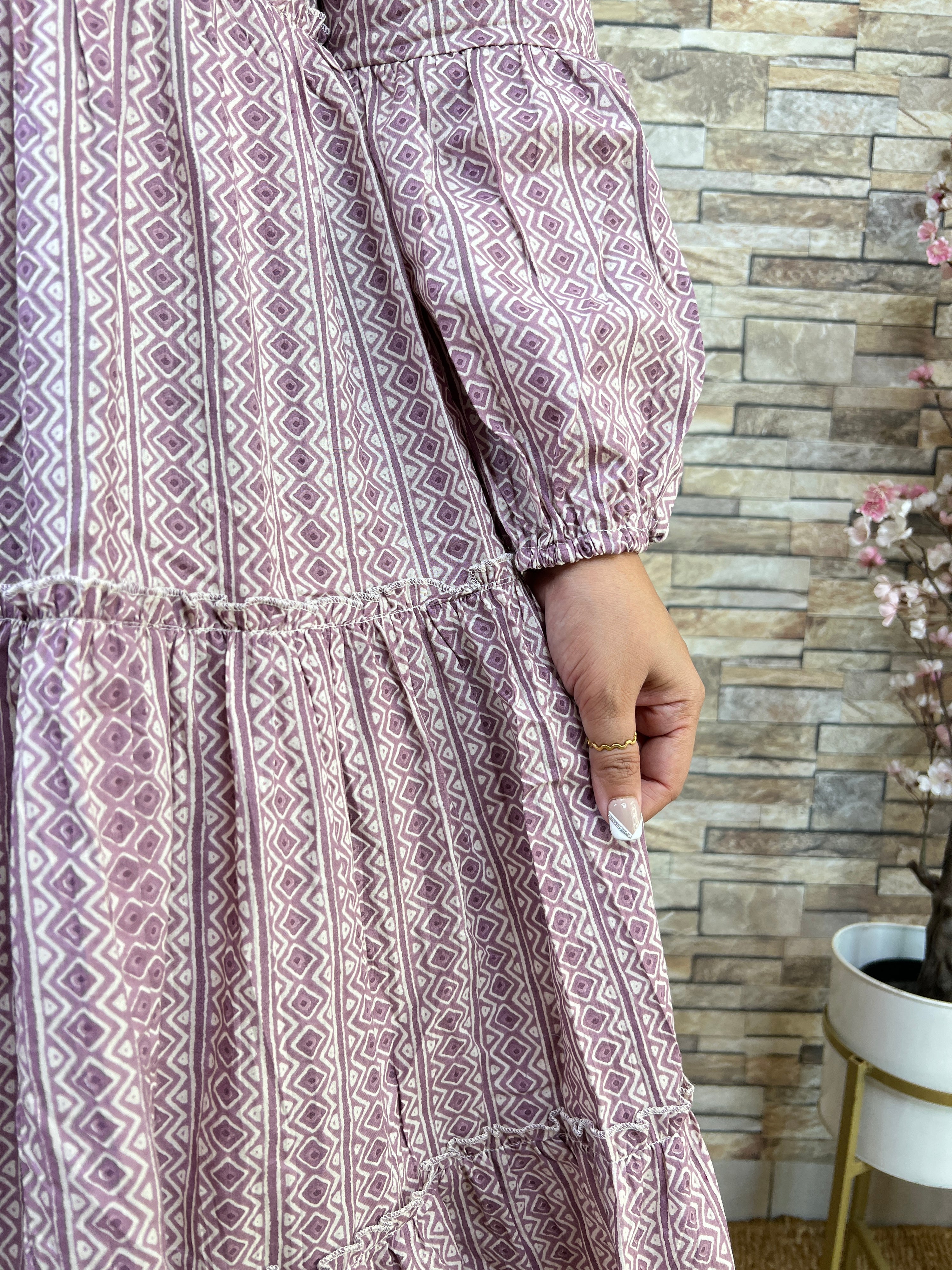 Cotton Casual Frill Dress - The Jaipur Studio