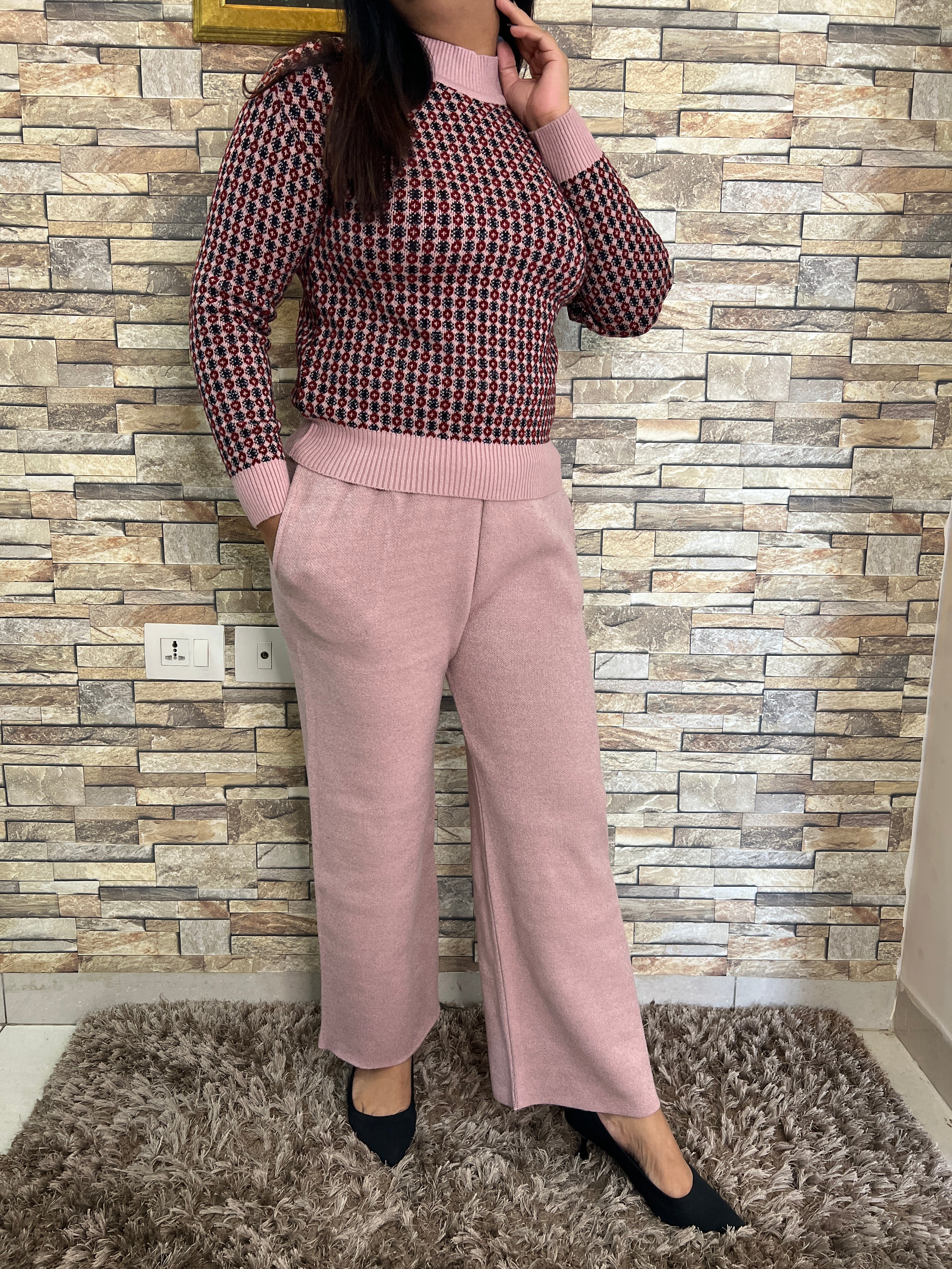 Winter Wear Woollen Coord Set - The Jaipur Studio