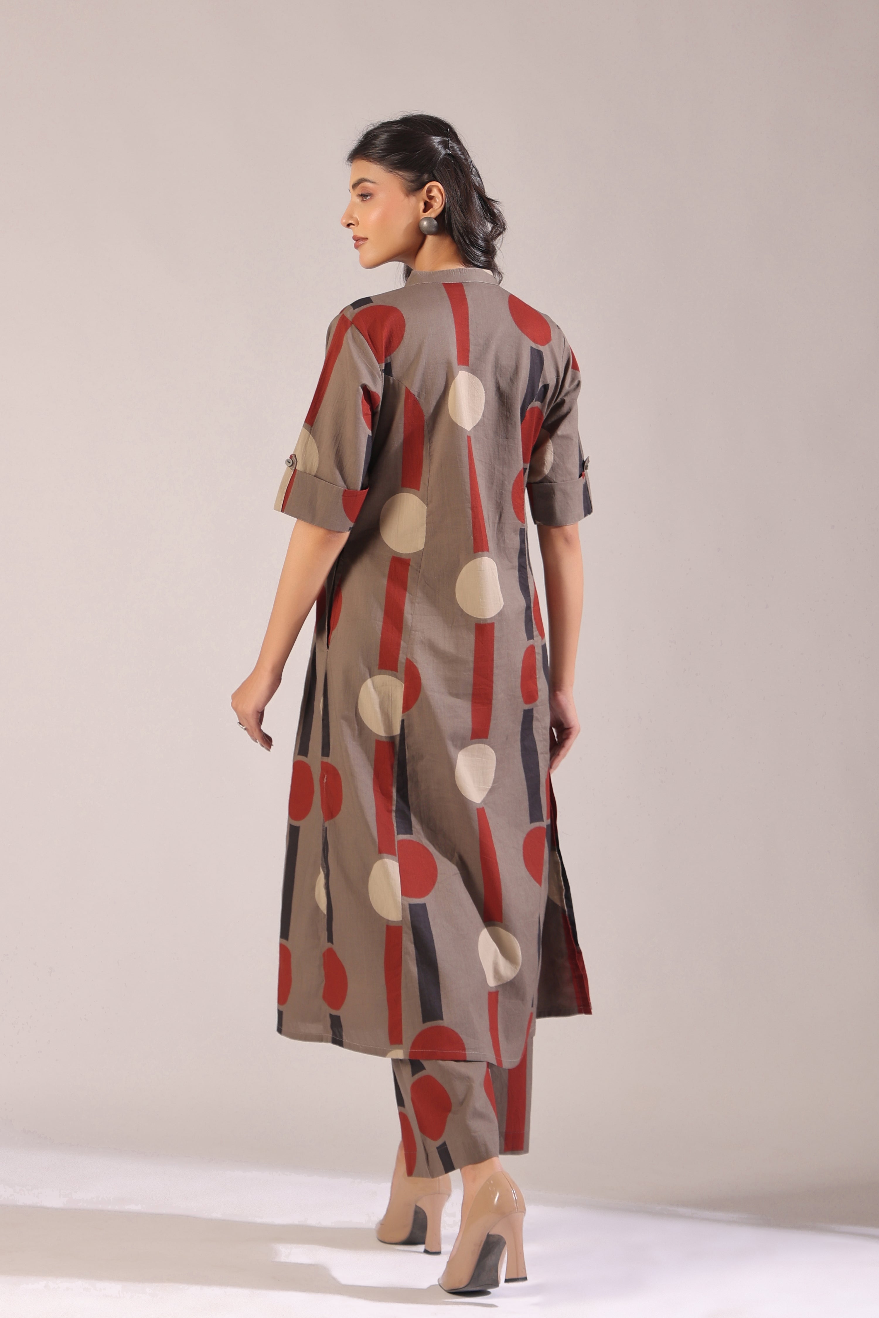 Gauri Cotton Cotton A-line Coord Set