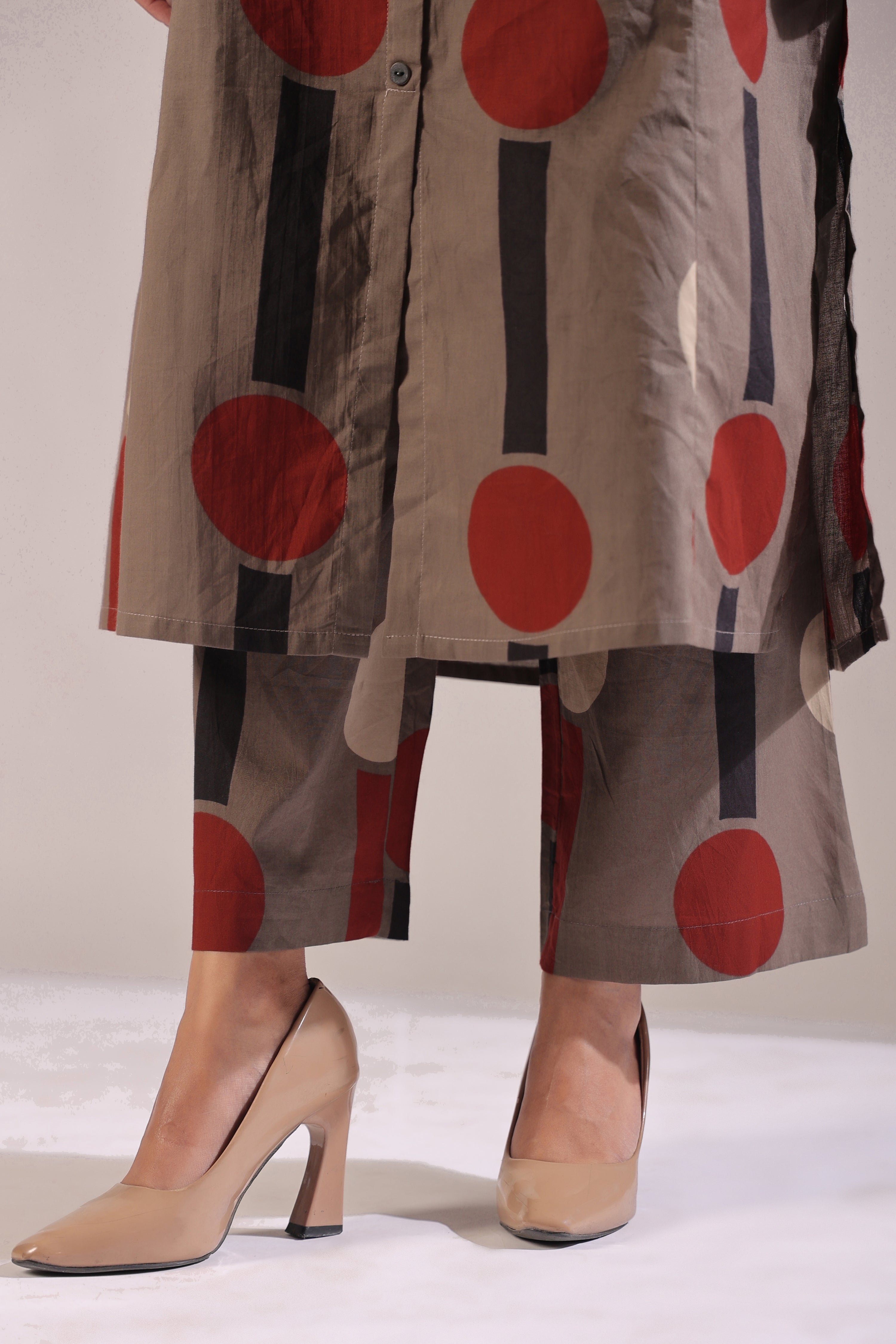 Gauri Cotton Cotton A-line Coord Set