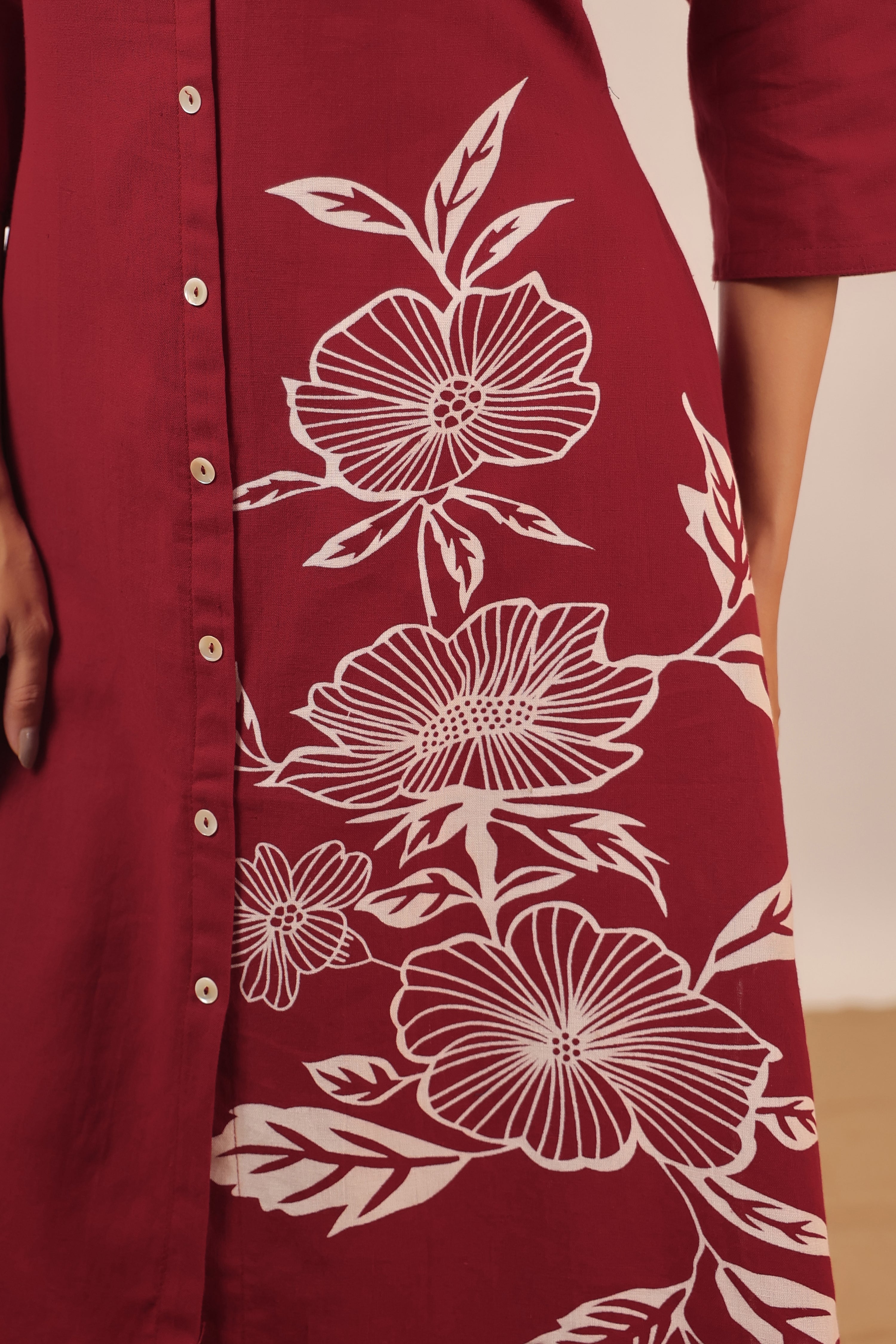 Mehreen Cotton A-line Plazo Set