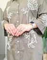 Juliet Cotton Embroidered Loose-Fit Coord Set - The Jaipur Studio
