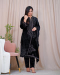 Ajooni Embroidered Premium Velvet Pant set