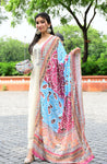 Cream Dupatta set - The Jaipur Studio
