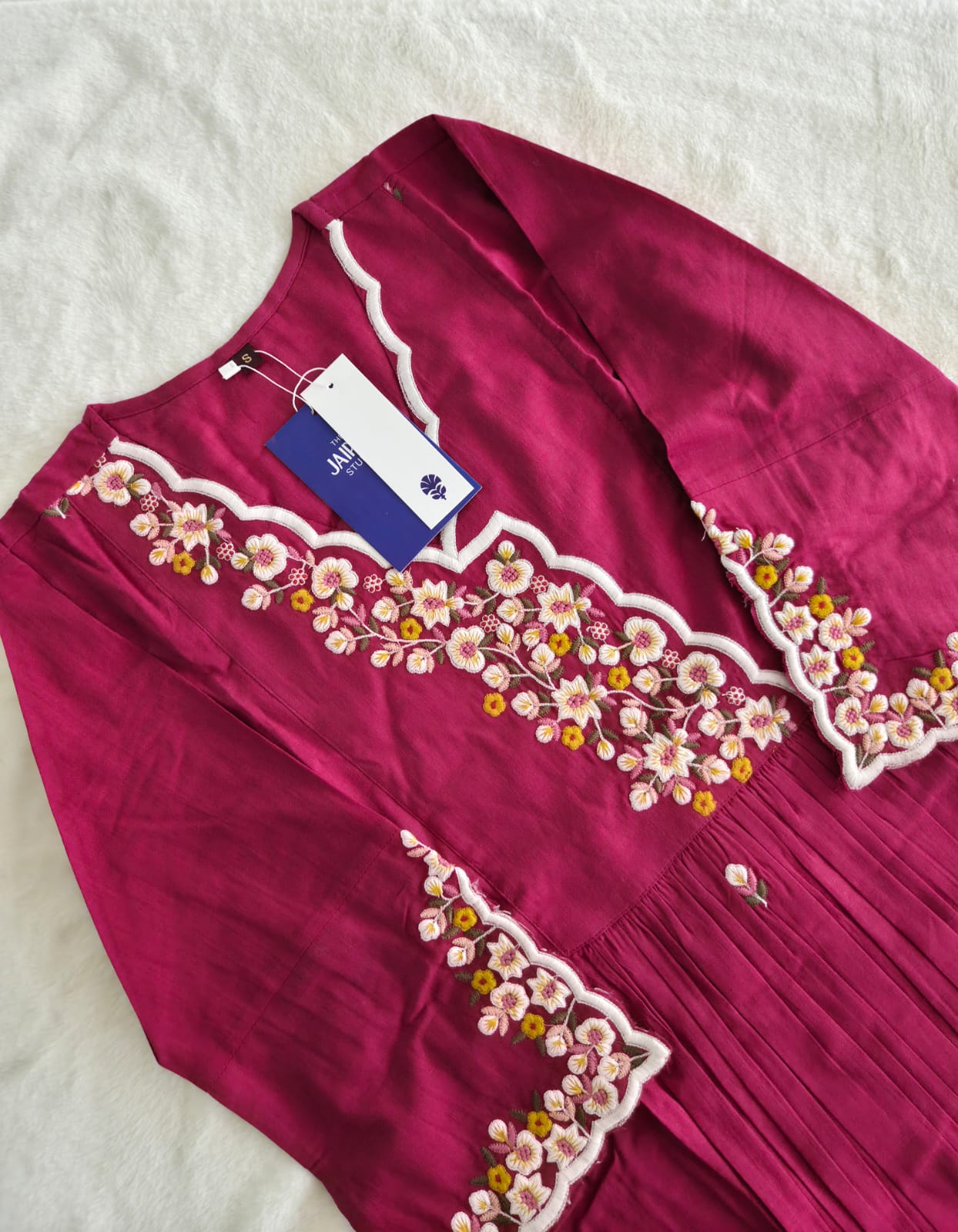 Cotton Embroidered Casual Coord Set