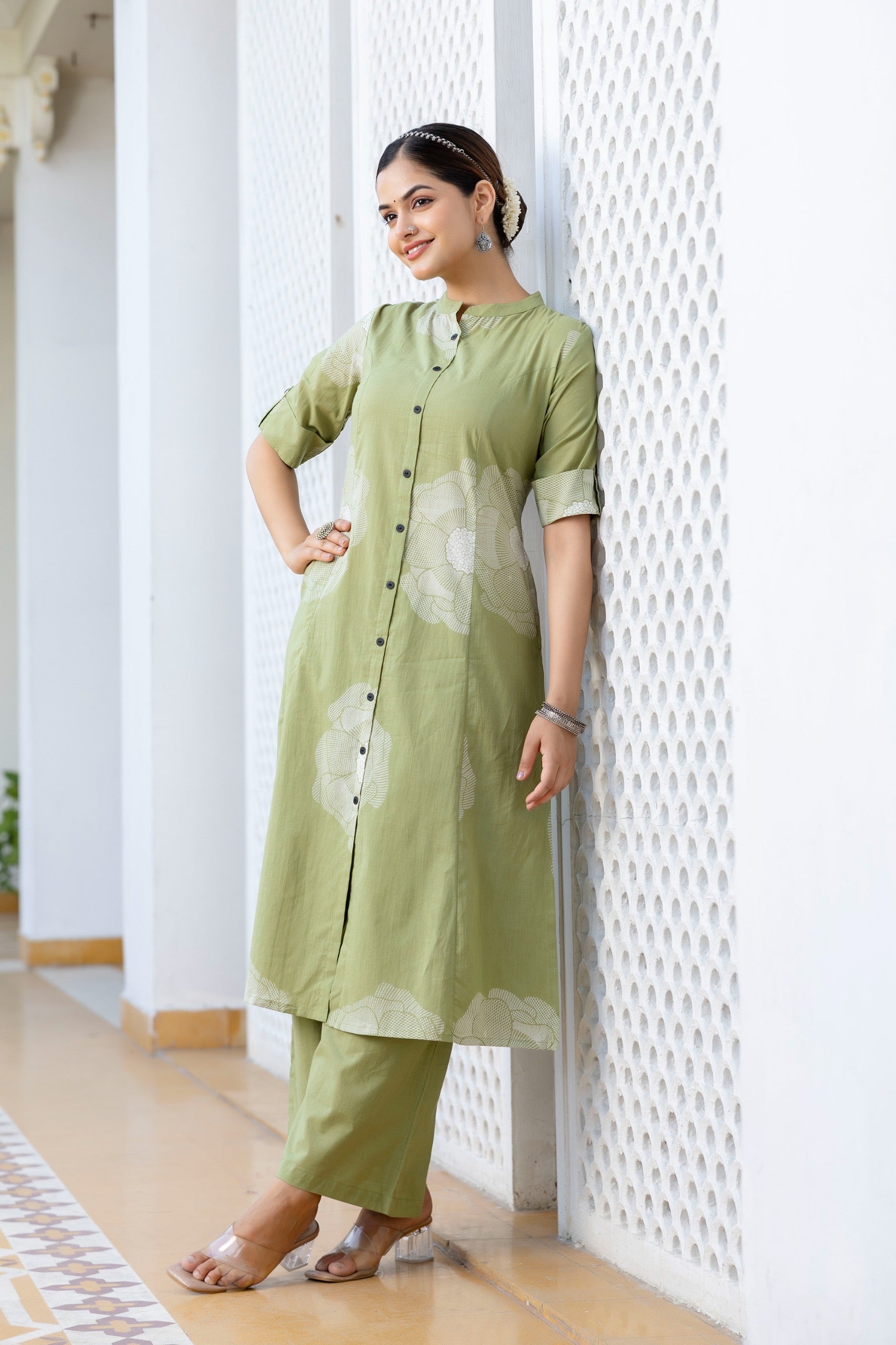 Arvika Cotton A-line Coord Set