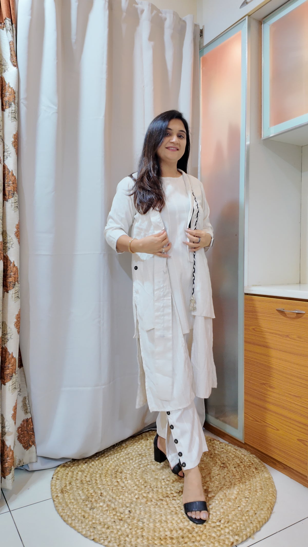 Jantar Mantar Jacket Style Coord Set