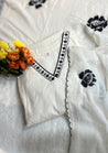 Mul Cotton Embroidered Pakistani Pant Set - The Jaipur Studio