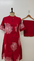 Arvika Cotton A-line Coord Set