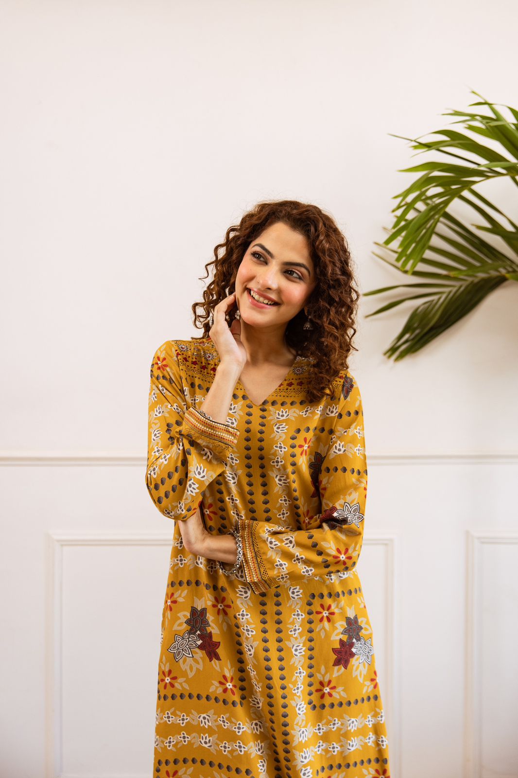Aafreen Rayon HandEmbroidered Plazo Set