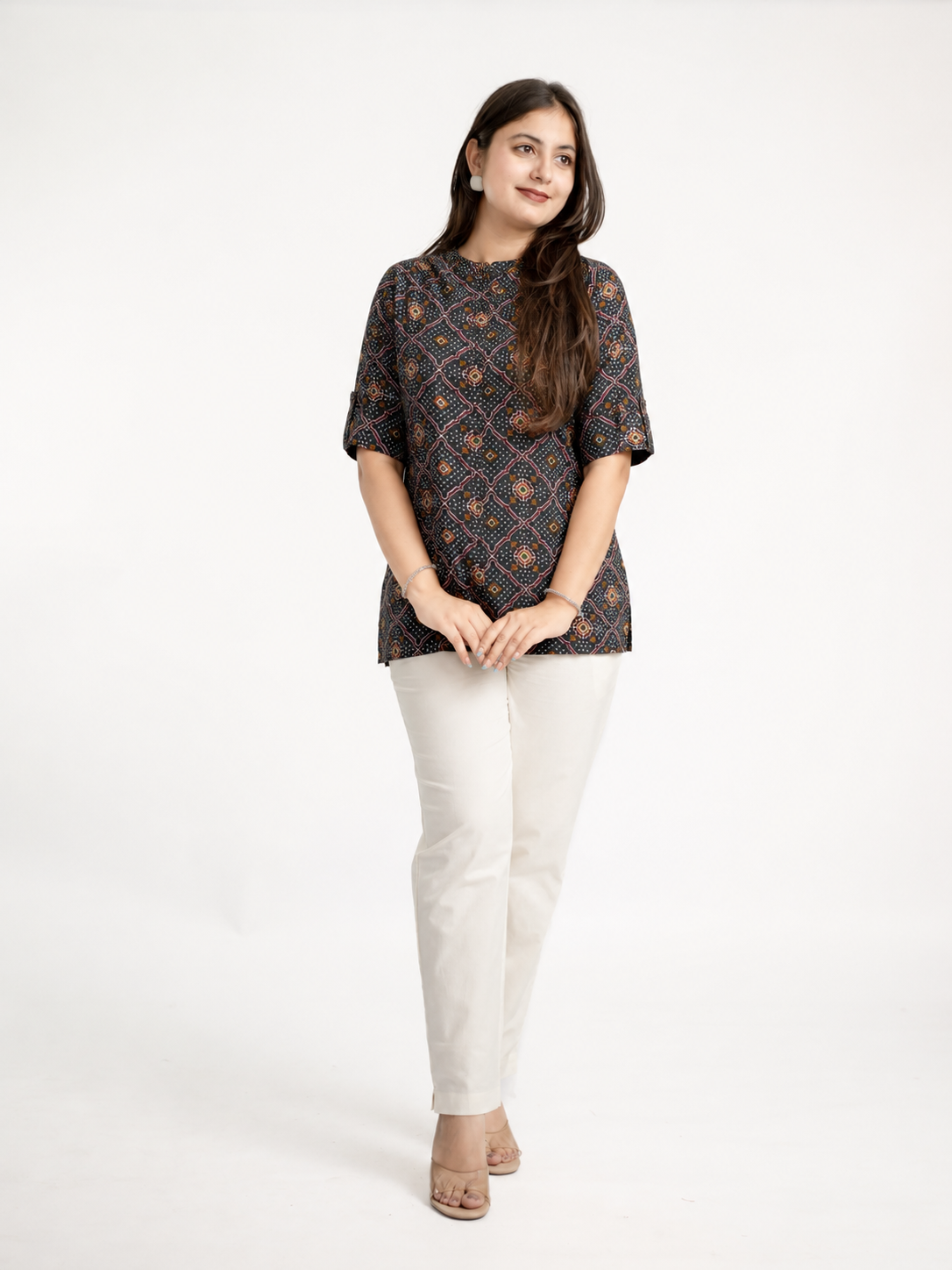 Juliee Cotton Breathable A-line Short Top