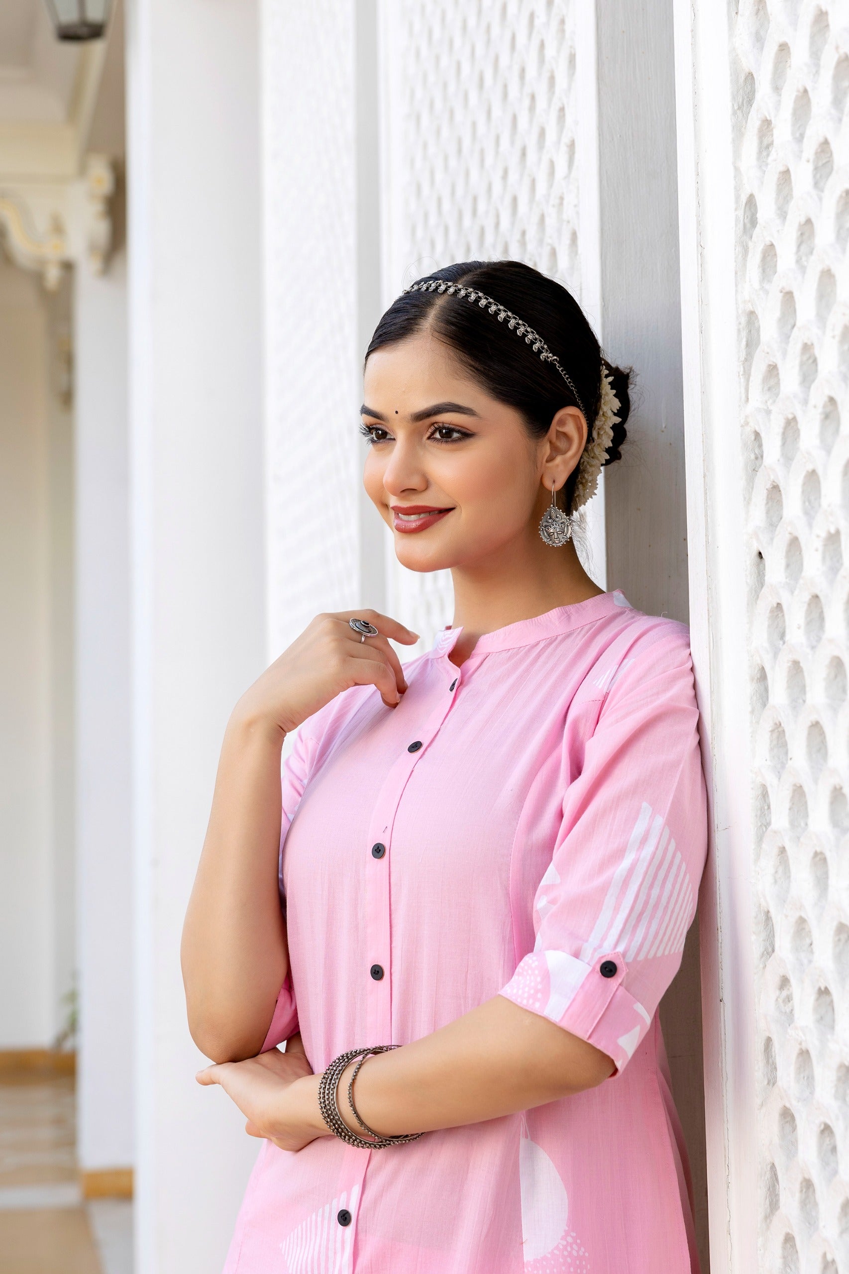 Tanu Cotton A-line Coord Set