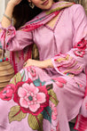 Dolly Muslin Floral Embroidered Pant Set - The Jaipur Studio