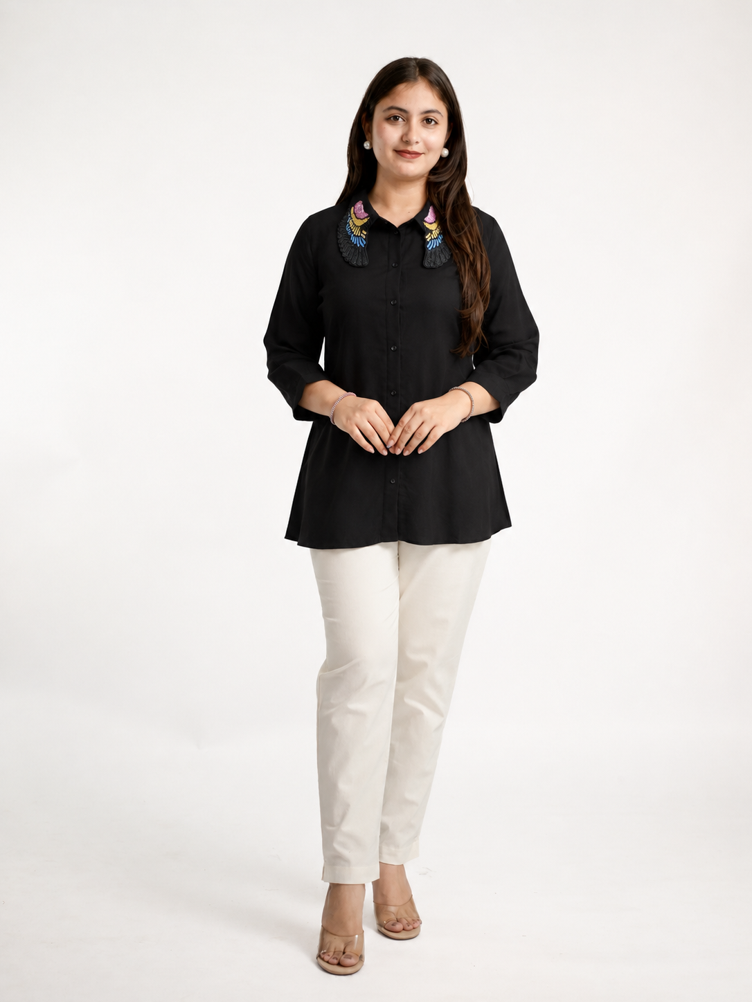Short Kurti with Palazzos