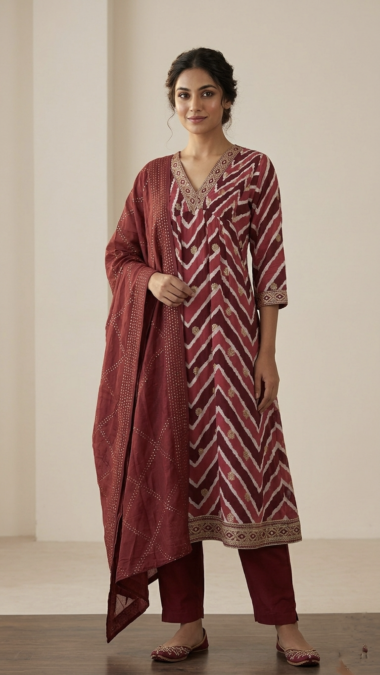 Easy kurti colour combinations