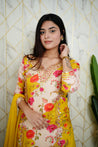 Tahira Muslin Double Layer Dupatta Set - The Jaipur Studio