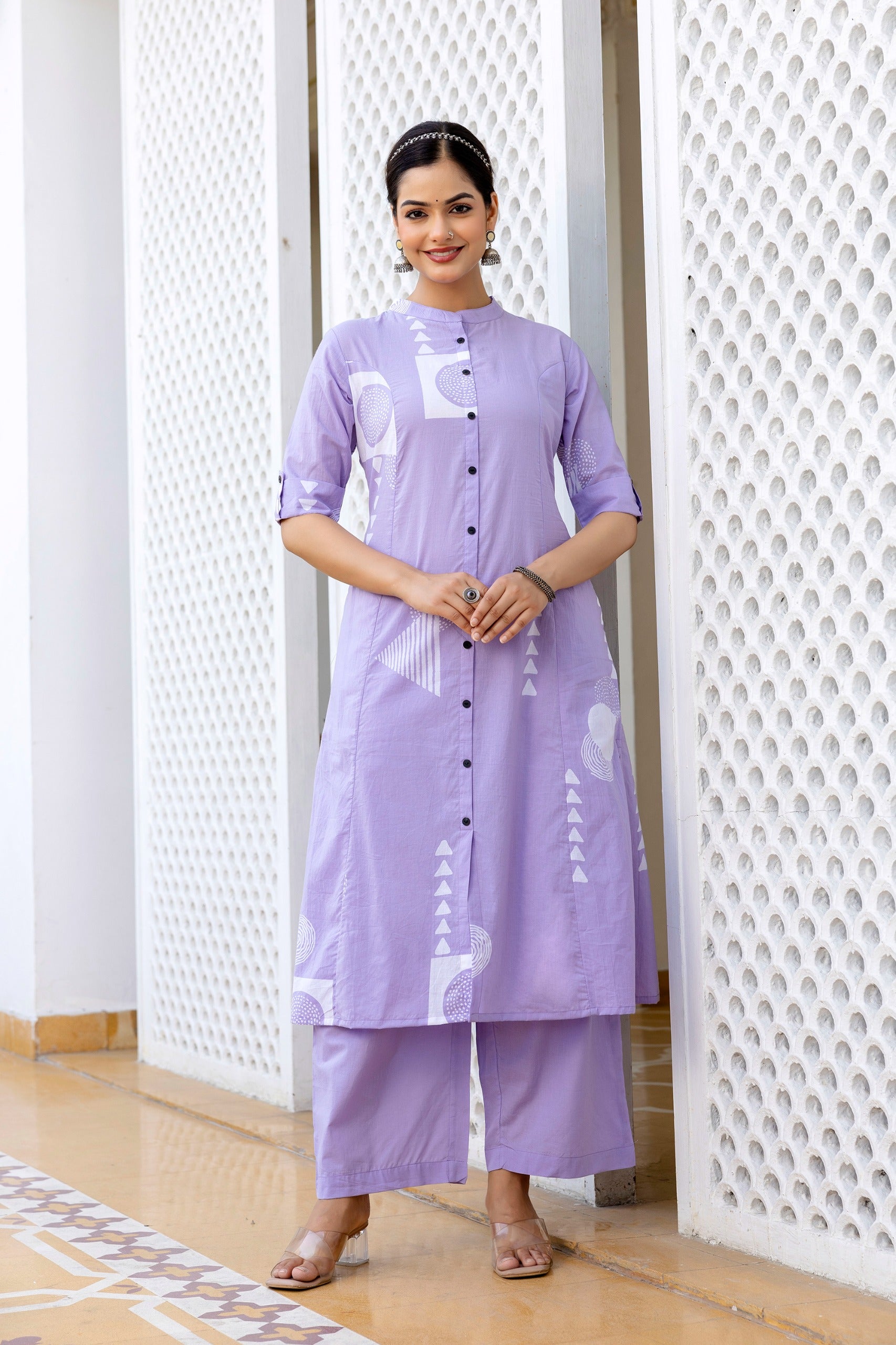 Tanu Cotton A-line Coord Set
