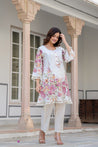 Kashvi Premium Mul Cotton Floral Coord Set - The Jaipur Studio
