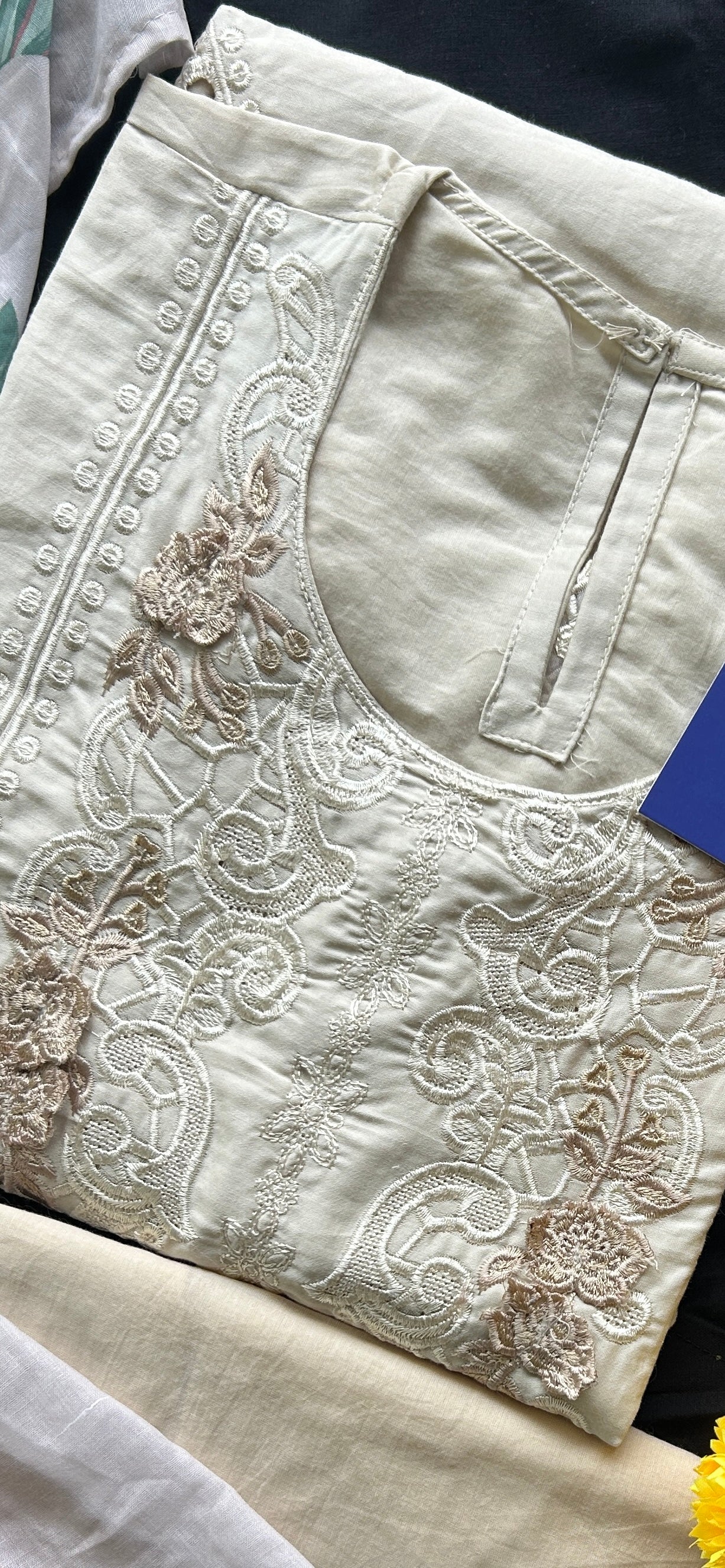 Falak Premium Cotton Embroidered Pakistani Suit