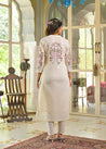 Sahiba Mul Cotton Embroidered Pant Set - The Jaipur Studio