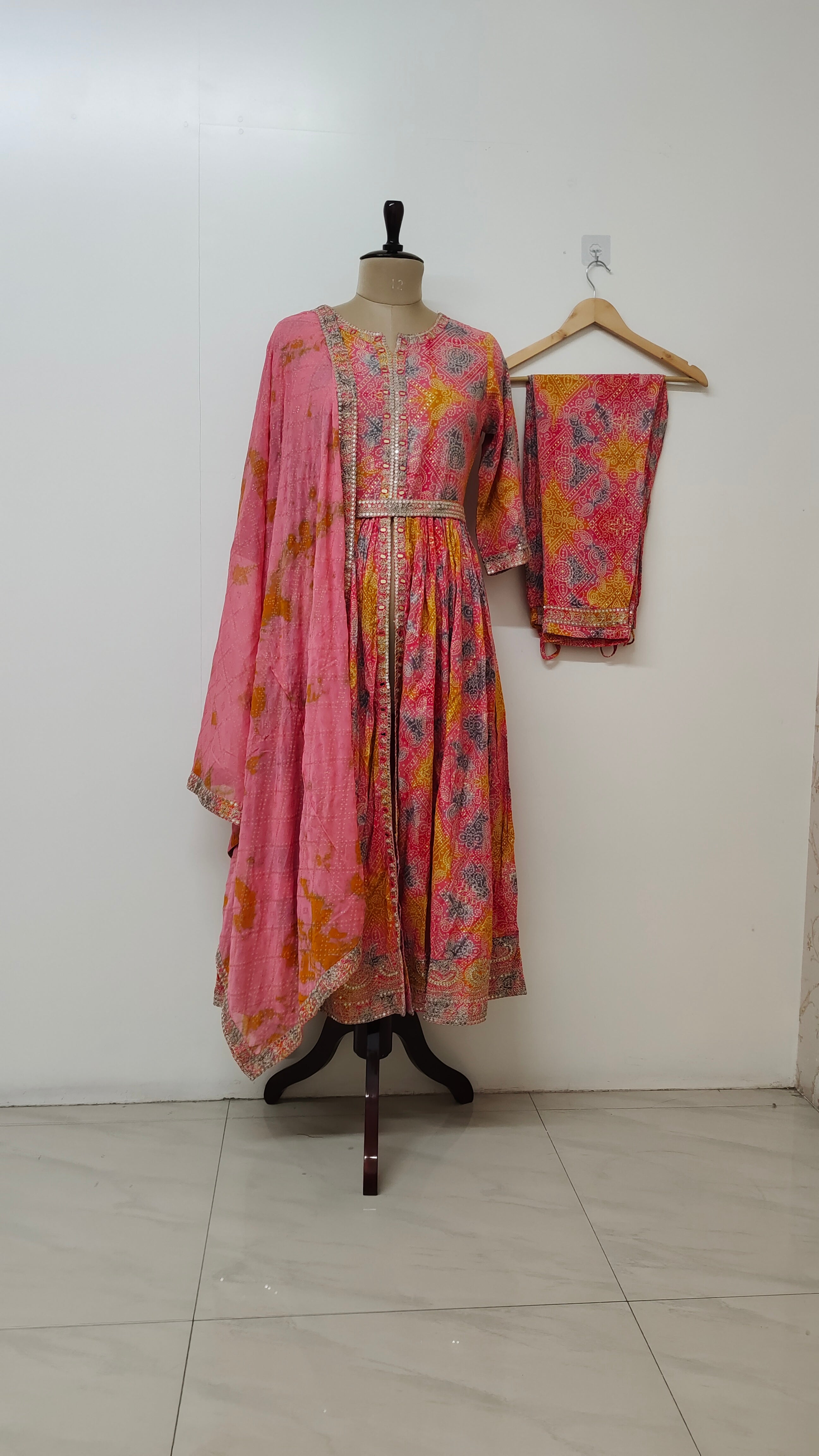 Mia Rayon MultiColor Festive Special Embroidered Pant Set