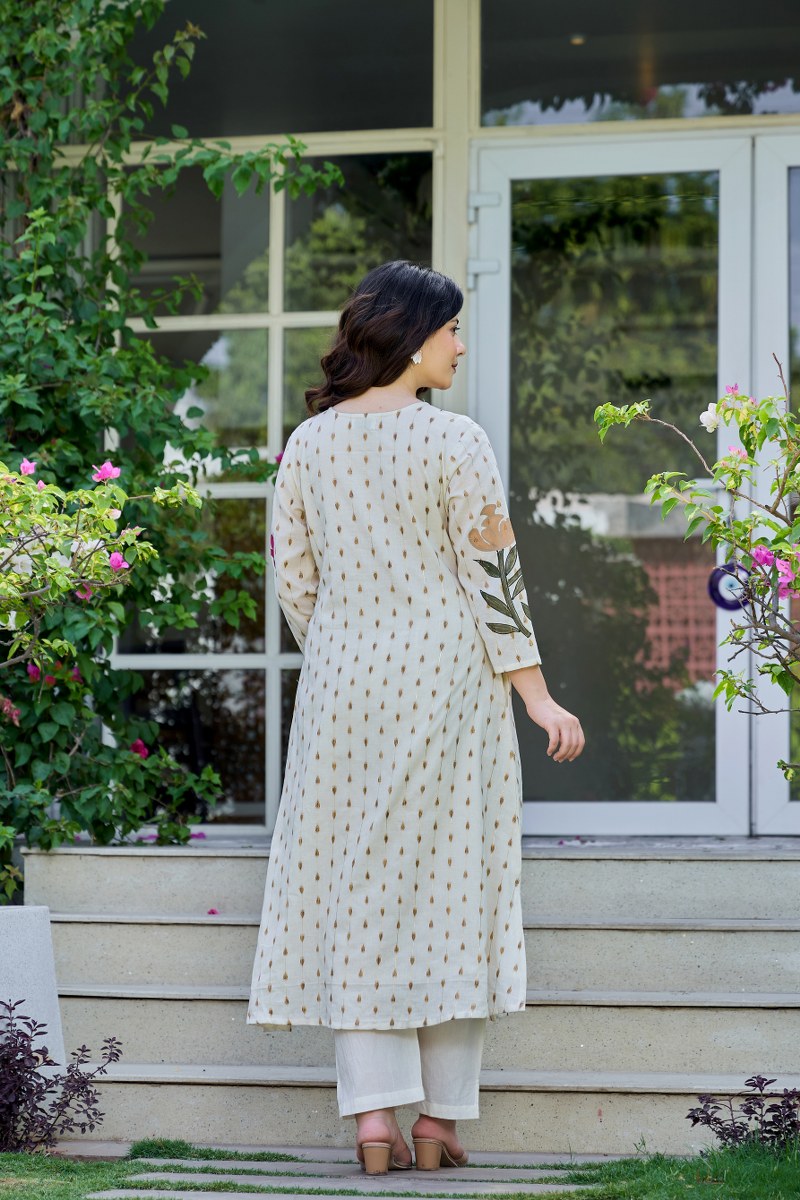 Falak Cotton A-line Pant Set