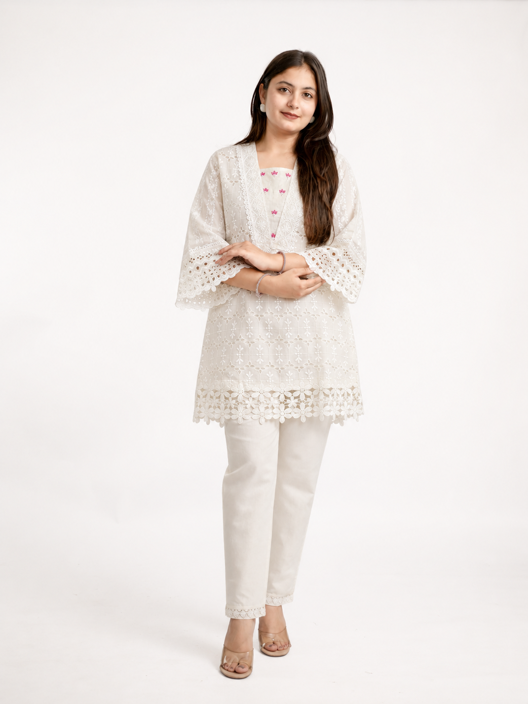 Shakira Sciffili Cotton Coord Set