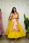 Tahira Muslin Double Layer Dupatta Set - The Jaipur Studio