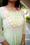 Mia Georgette HandEmbroidered Anarkali Set - The Jaipur Studio