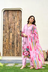 Dolly Muslin Floral Embroidered Pant Set - The Jaipur Studio