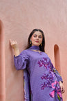 Blossom Lily Cotton HandEmbroidered Pant Set - The Jaipur Studio