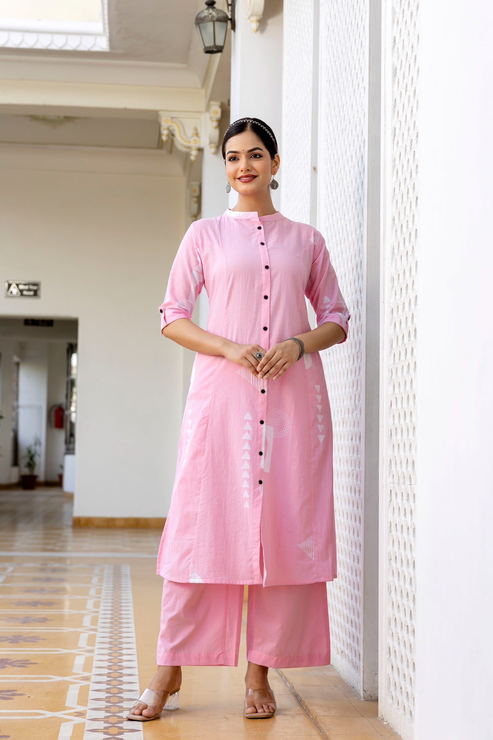 Tanu Cotton A-line Coord Set