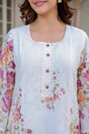 Kashvi Premium Mul Cotton Floral Coord Set - The Jaipur Studio