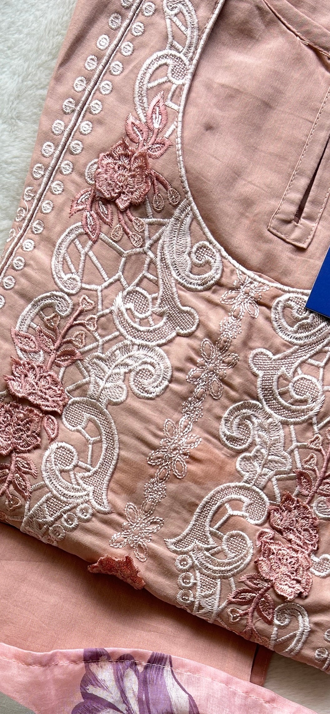 Falak Premium Cotton Embroidered Pakistani Suit